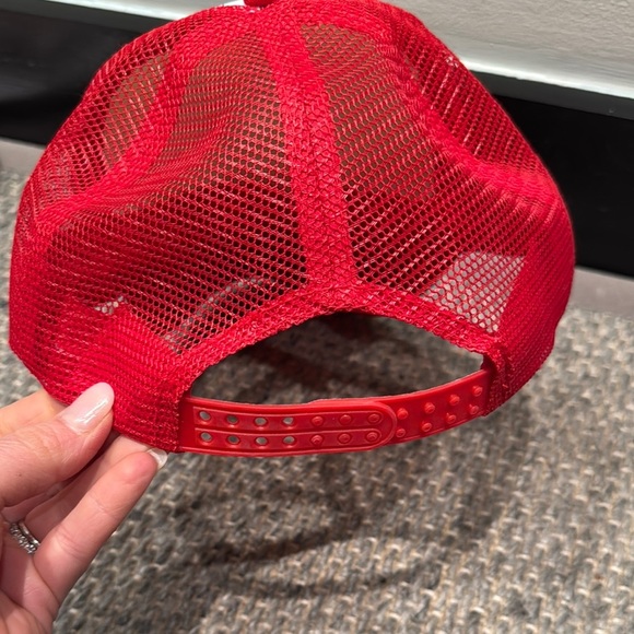 Mickey Mouse Red and White Disney Trucker Cap / Hat - Picture 3 of 4